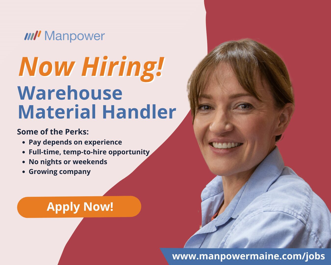 Warehouse Material Handler - Bangor