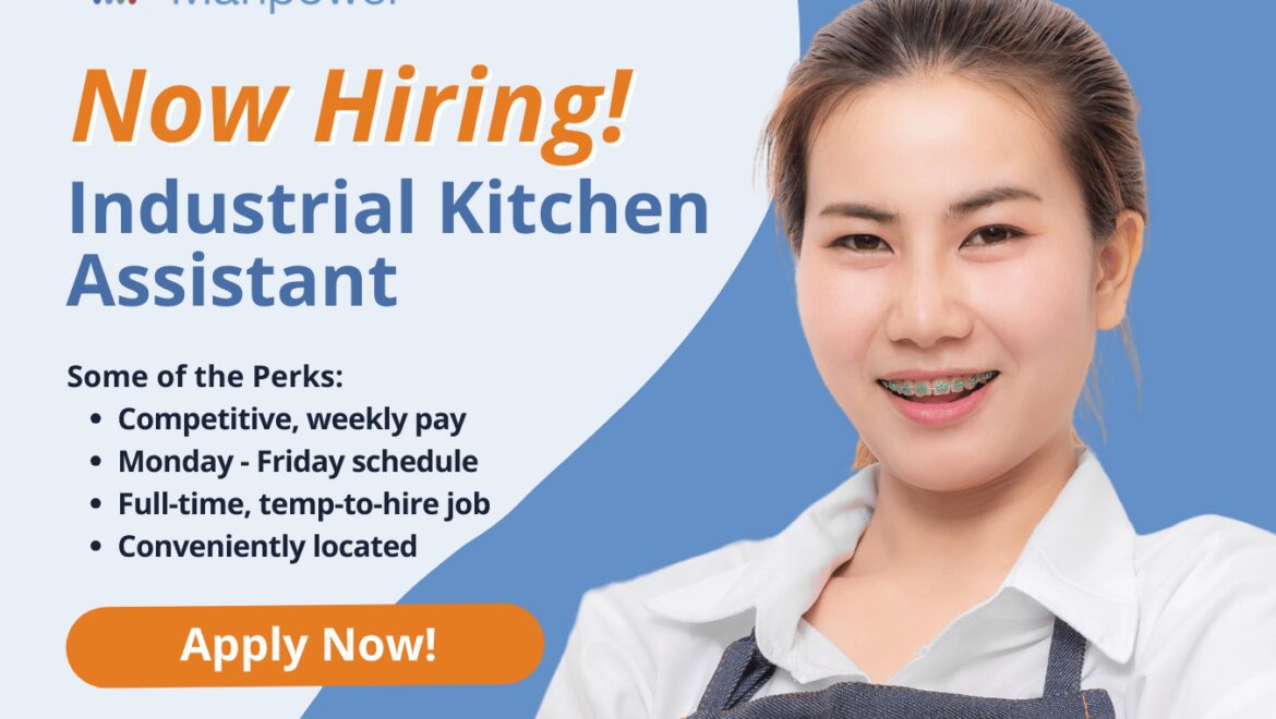 Industrial Kitchen Assistant - York