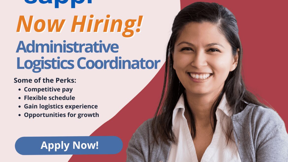 Administrative Logistics Coordinator - Sappi