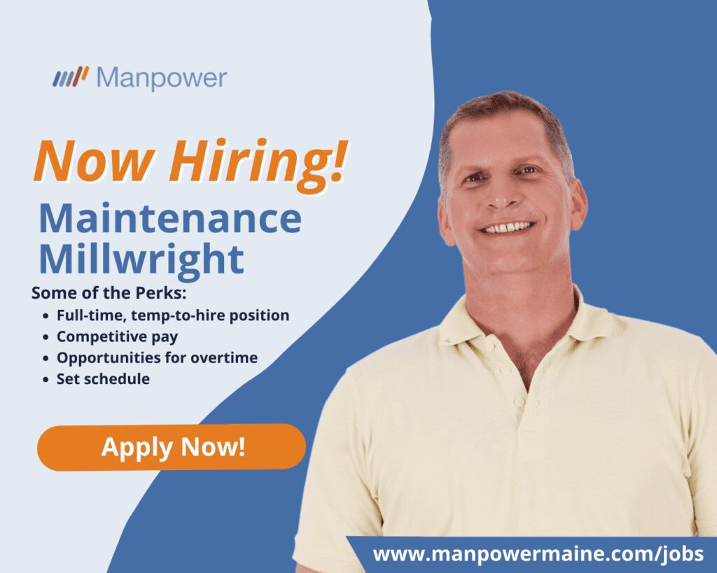 Maintenance Millwright - Portage