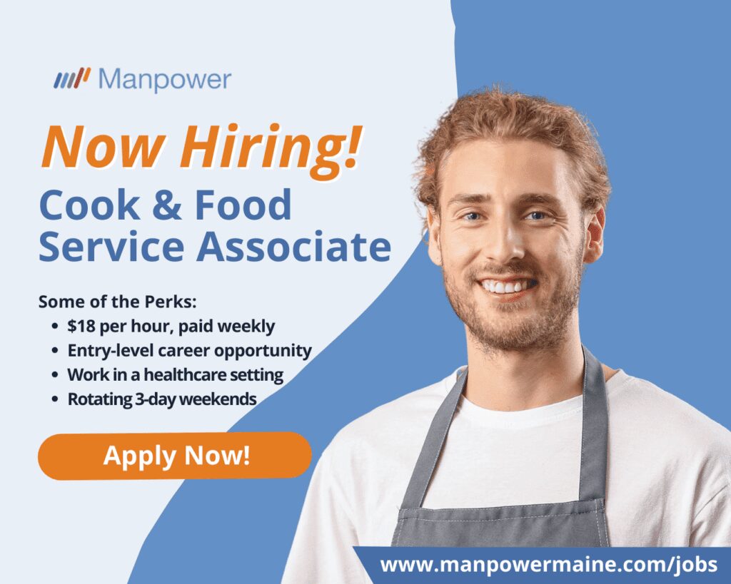 Cook & Food Service Associate - Bangor