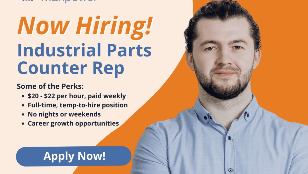 Industrial Parts Counter Rep - Auburn