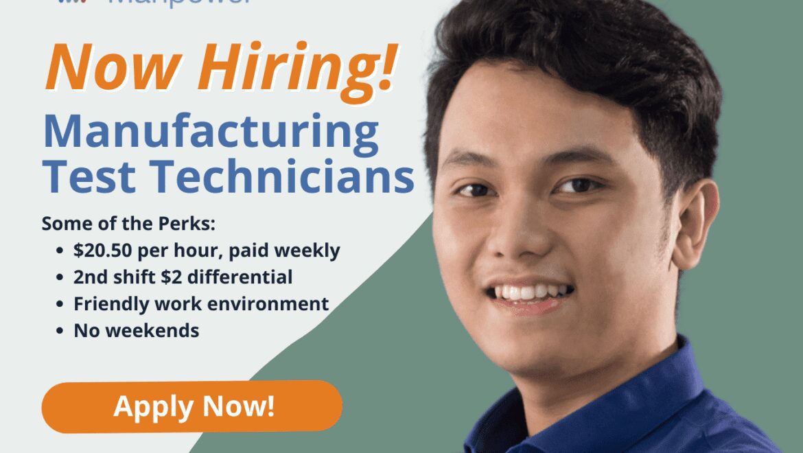 Manufacturing Test Technicians - Gray