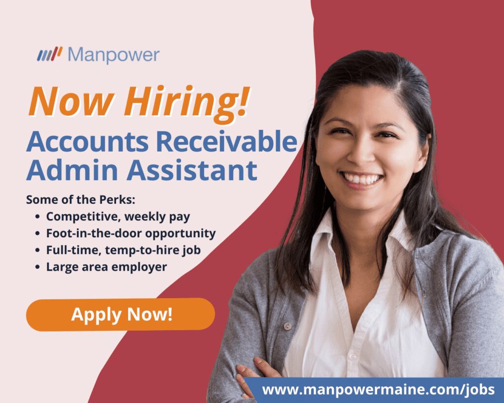 Accounts Receivable Admin Assistant - Skowhegan