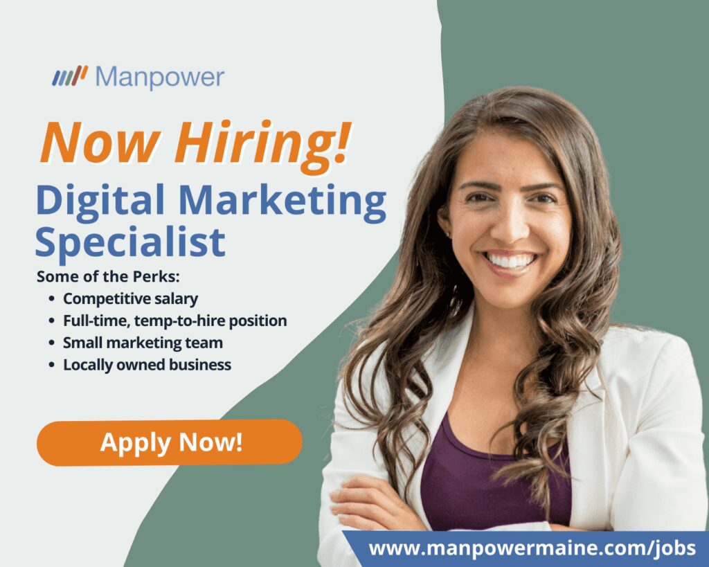 Digital Marketing Specialist in Thomaston, Maine

Our client in Thomaston is seeking a talented Digital Marketing Specialist to join their growing team! This temp-to-hire position is perfect for a dynamic professional with proven experience in digital marketing, including SEO and social media management. If you have strong analytical skills, a knack for creating compelling content, and expertise in website optimization, this could be your next big career move. Join a small, collaborative marketing team and make an impact—apply today! This is an in-person position.

Pay: $55-$65k per year
Location: Thomaston, Maine
Schedule: M-F Days

What’s in it for you:

• Work with a small marketing team
• Located in beautiful MidCoast Maine
• Full-time, temp-to-hire position
• Locally owned business

What you’ll be doing:

• Designing and executing digital marketing campaigns across multiple platforms
• Creating and managing engaging content for websites, blogs, and social media
• Conducting keyword research and applying SEO strategies to improve website visibility
• Analyzing website performance and tracking key KPIs for optimization
• Managing and growing social media profiles with active audience engagement
• Staying updated on the latest trends and best practices in digital marketing

Here’s what you need to apply:

• Proven experience in digital marketing, including SEO and social media management
• Strong analytical skills to identify trends and optimize performance
• Expertise in content creation using Adobe Creative Suite
• Knowledge of HTML, CSS, and JavaScript for website optimization

How to Get Started:

We have made it easy to apply to be a Digital Marketing Specialist in Thomaston, Maine. Simply contact us by choosing an option below.

Apply Online: see below
Call or Text: ‘DMS’ to 207.622.1535
Email: augusta.me@manpower.com

Not sure if this is the right job for you? No worries. We have many other jobs available that you may be interested in - apply now to start a conversation.

Why You Should Choose Manpower?

Upon eligibility, our associates have access to wide range of benefits including:
• Access to health, dental, & vision benefits
• Unlimited referral bonus program – get paid to help your friends get work
• Weekly pay and electronic deposit – we get you paid fast and securely!
• Access to FREE online professional development trainings & programs

Job ID: 5675402