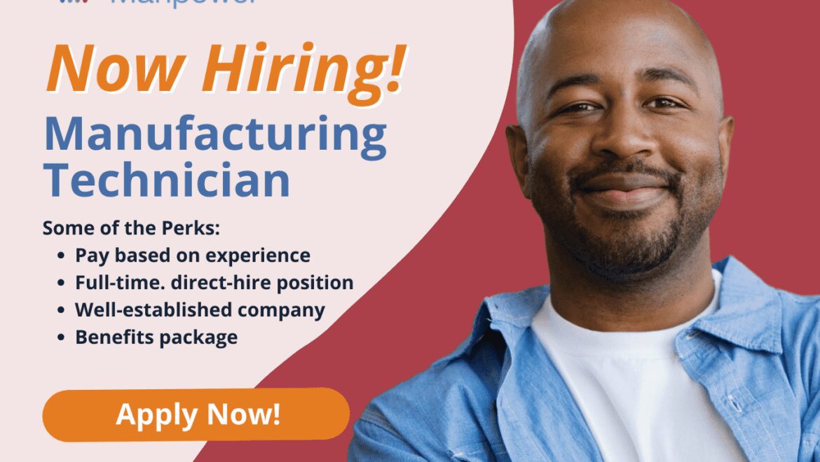 Manufacturing Technician - Pittsfield or Guilford